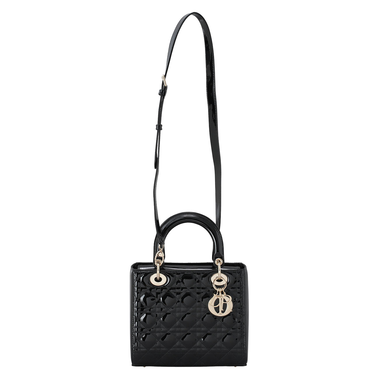 CHRISTIAN DIOR(USED)디올 페이던트 레이디디올 미듐